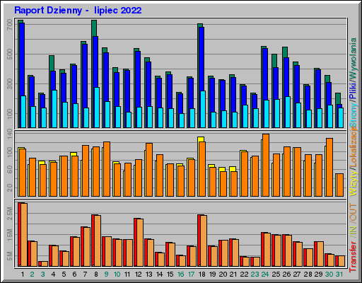 Raport Dzienny -  lipiec 2022