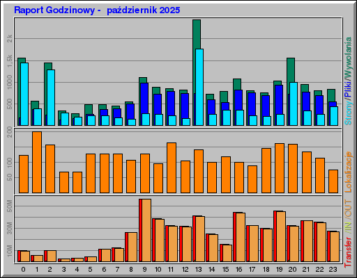 Raport Godzinowy -  październik 2025